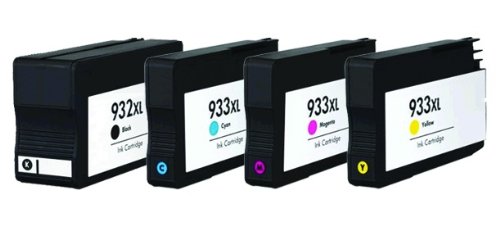 Hộp mực sử dụng cho Máy in HP Officejet 6700 Premium: HP 932 Black, HP 933 Màu