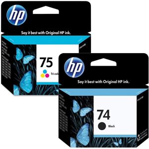 Mực in HP 75 Tri Color – HP 74BK