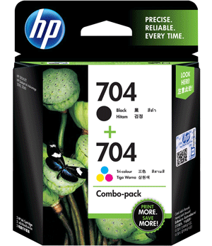 Mực in HP 704 BK – HP 704 Tri Color