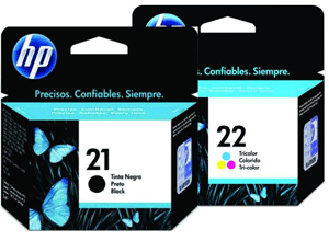 Mực in HP 21 Tri Color – HP 22BK
