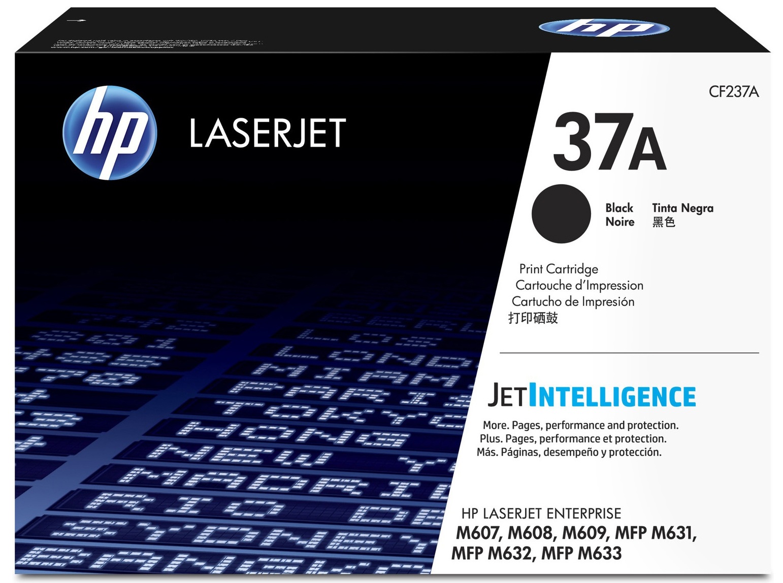 Hộp mực HP 37A sử dụng cho máy in HP LaserJet Enterprise M609dn 