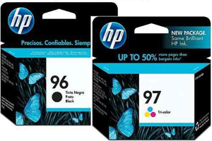 Mực in HP 97 Tri Color – HP 96 BK