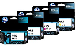 Hộp mực sử dụng cho máy in HP: HP 955 Bk/ HP 955 C/M/Y